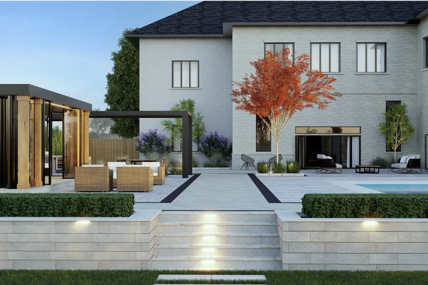 Sales process rendering