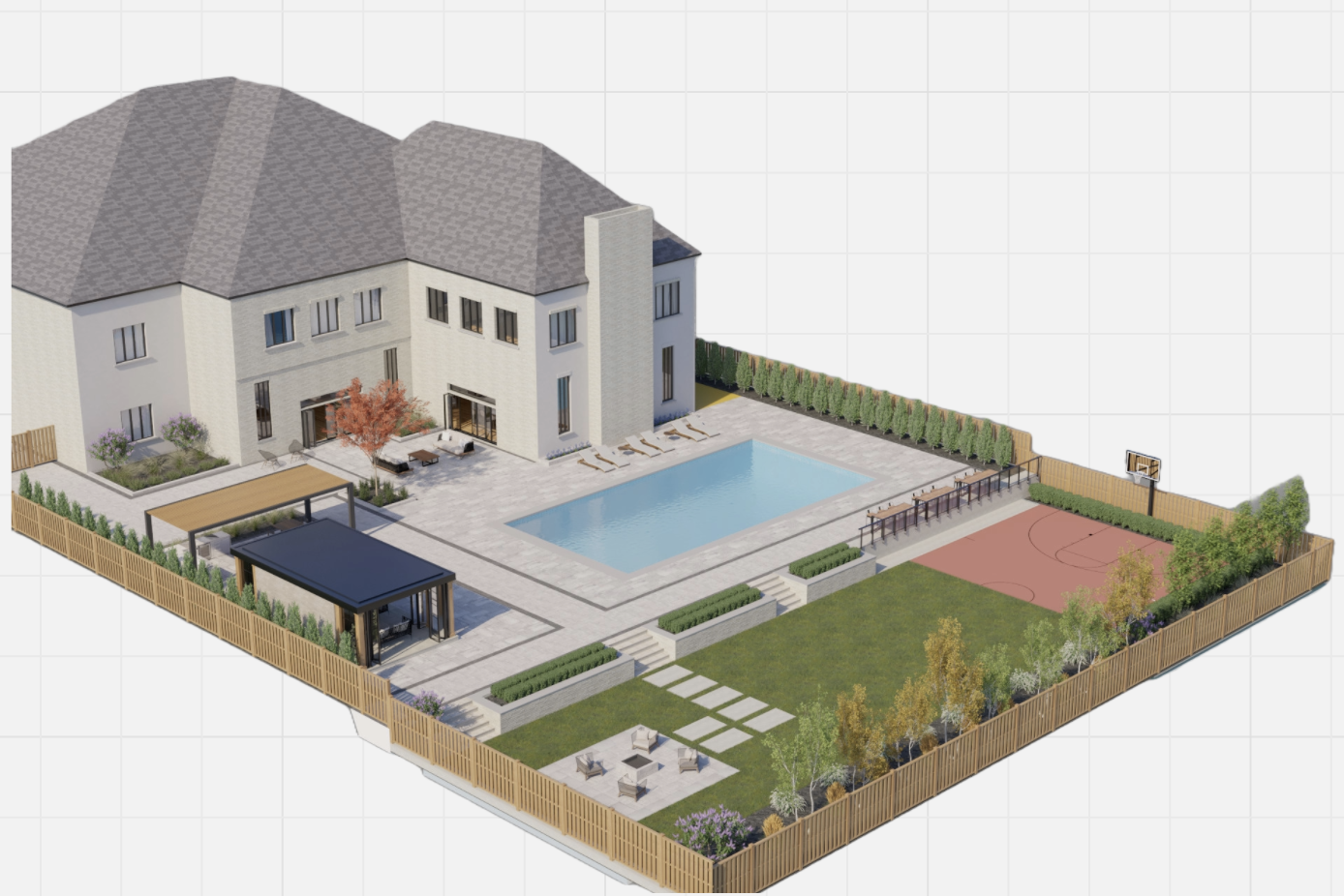 Planning rendering