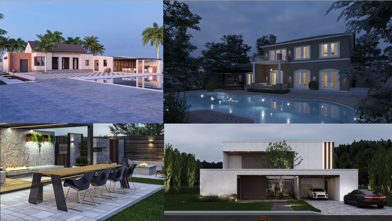 3D Exterior Rendering