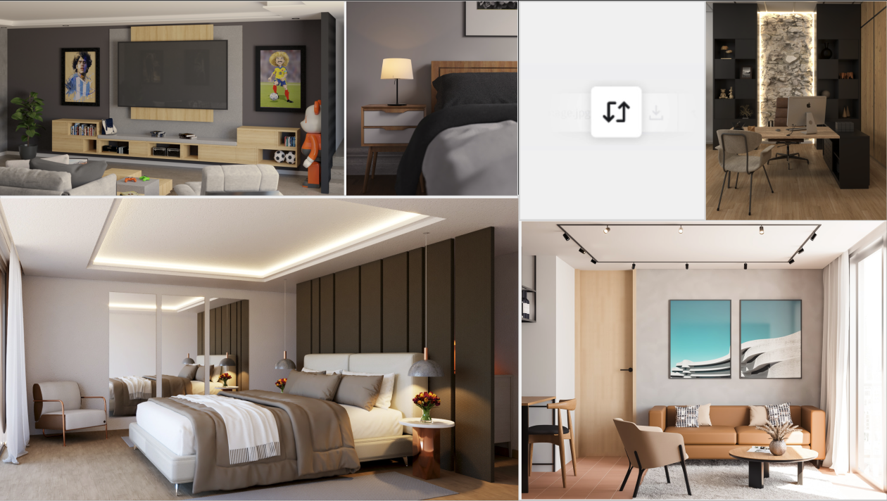 3D Interior Rendering